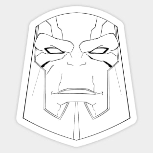 Darkseid outline Sticker